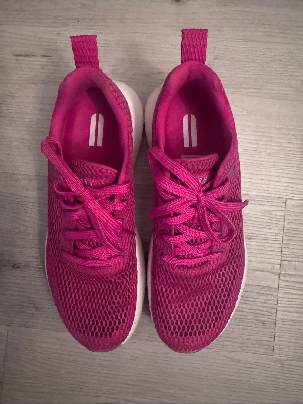 Women’s NoBull Hot Pink Lightweight Mesh Sneakers 9.5